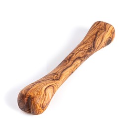 Darido Olibone Olive Wood Chew Bone for Small Dogs - Natural & Robust, 15 x 3 cm, Dental Care