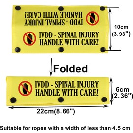 Intervertebral Disc Disease Dog Leash Sleeve IVDD Spinal Injury Medical Dog Leash Wrap (IVDD)