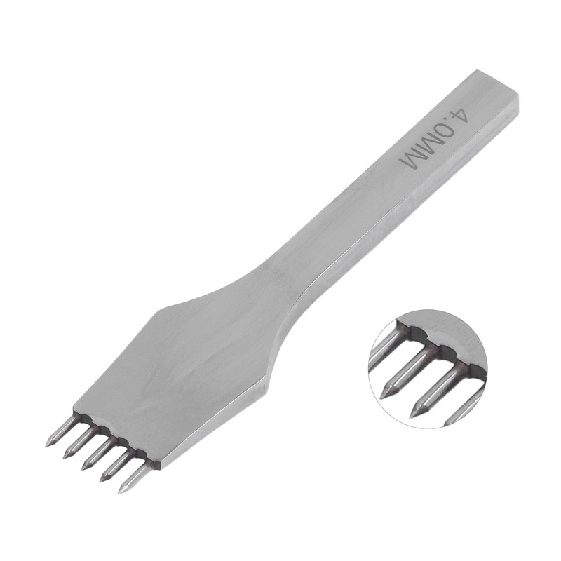 Leather Pricking Iron Round Cutting Mirror Polished High Speed Steel