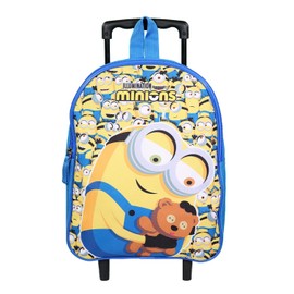BAGTROTTER Backpack with Wheels 32 cm Kindergarten The Minions Yellow, yellow