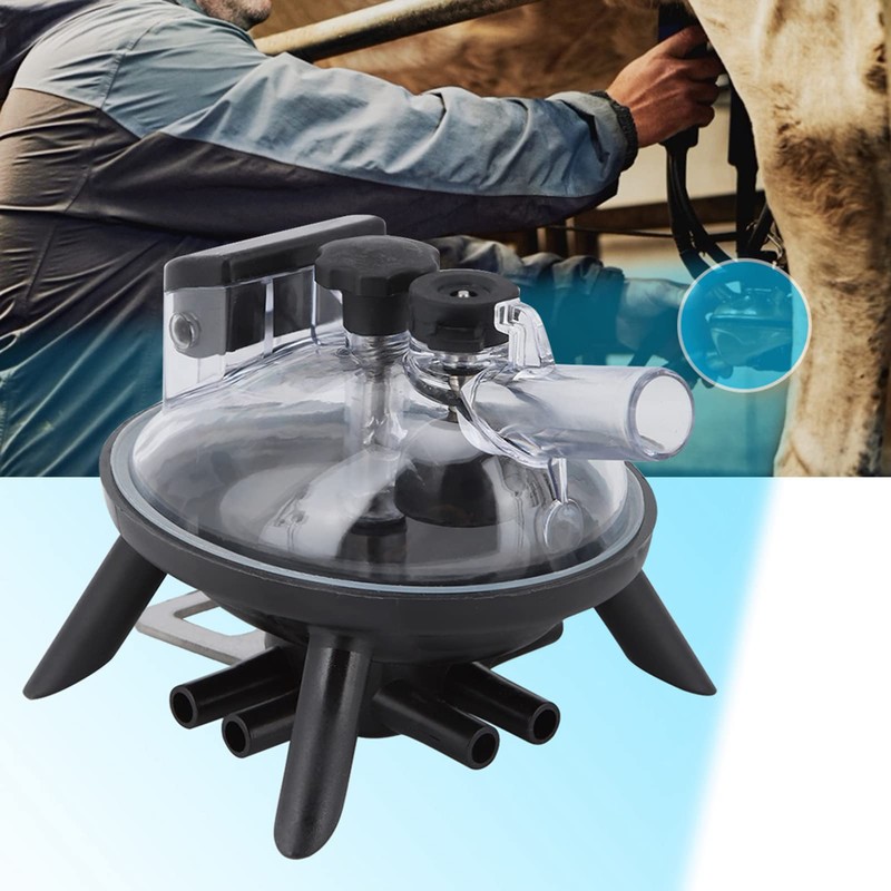 Hztyyier 240CC Milk Claw Cluster for Cow Sheep Milking Collector