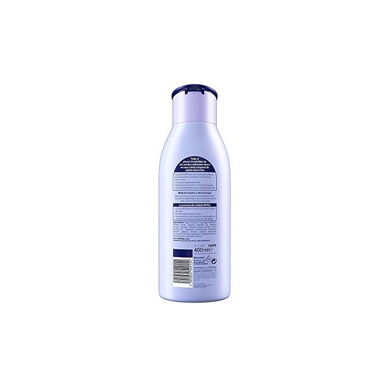NIVEA Crema Corporal Humectante Senses Coco y Aceite de Monoi
