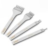 UNCO- Leather Stitching Punch, 4 Pack, 4 mm, 1/2/4/6 Prong,