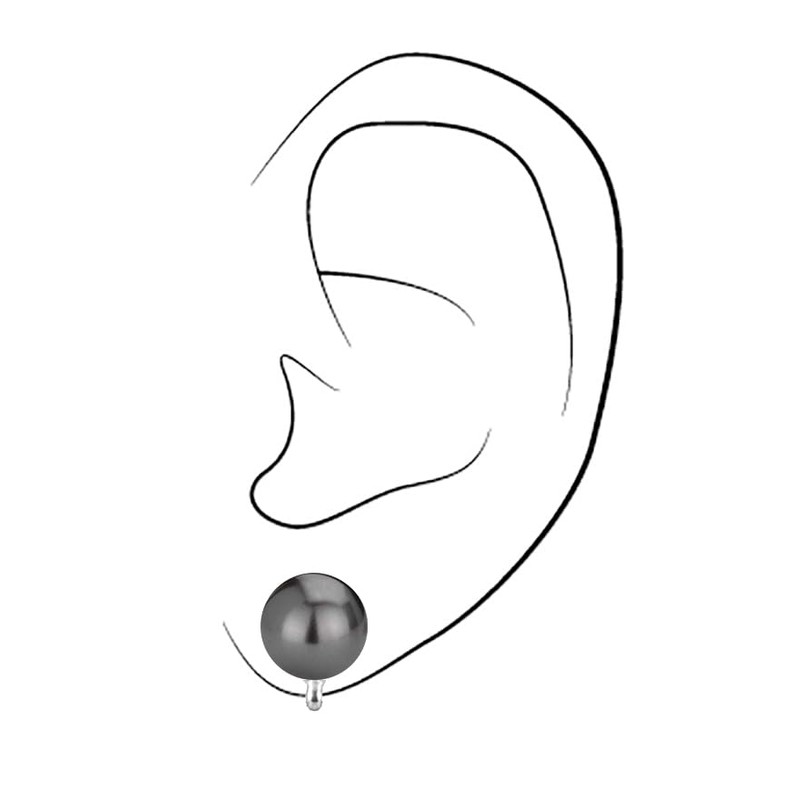 Traveller Women's Clip Earrings, 10 - 20 mm, Various Colours,