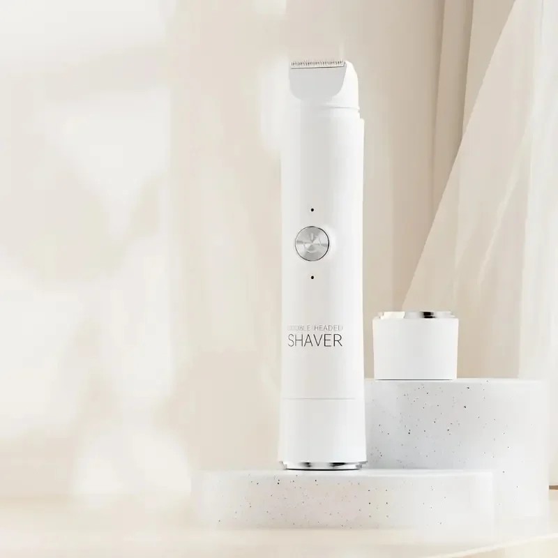 Women’s Electric Hair Remover for Body Grooming – Dual-Head Rechargeable