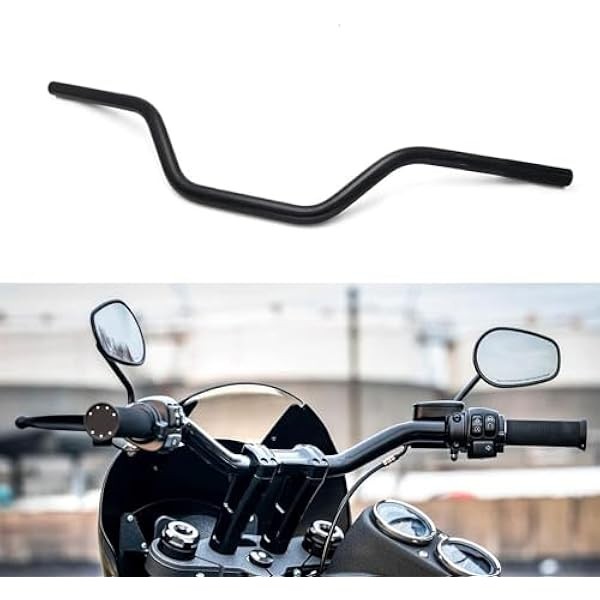 Motorcycle Handlebar 7/8" 22mm Cafe Racer Handlebars Drag Bars Universal