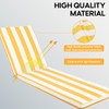 Only choice 2 Pieces Set 79.5"×26" x3''Outdoor Lounge Chair Cushions