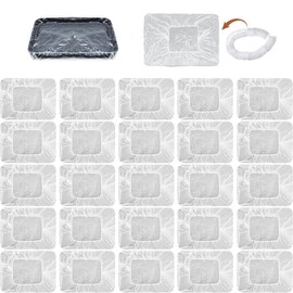 Paint Tray Liners, 30-Pack, Disposable Paint Pan Covers for Rollers (9inch)