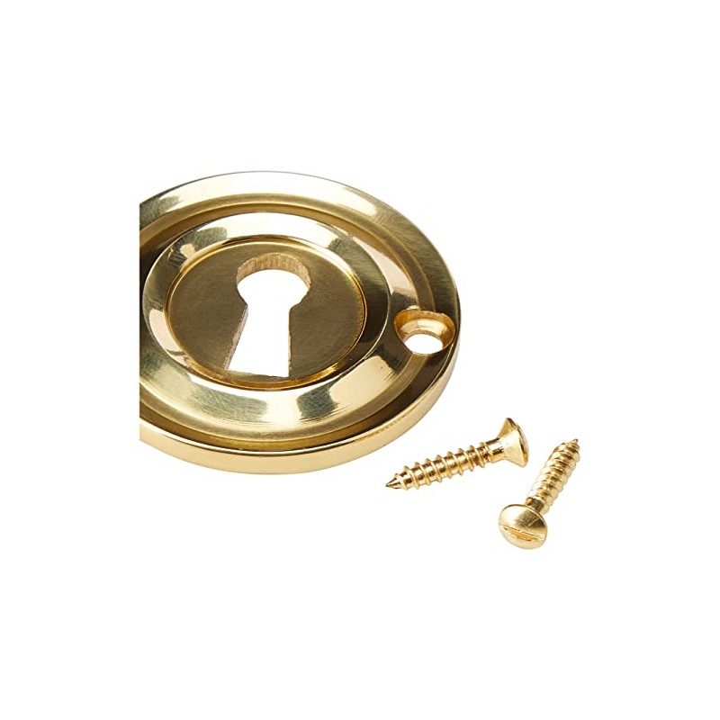 Victorian Escutcheon Lock Profile Round FACE FIX