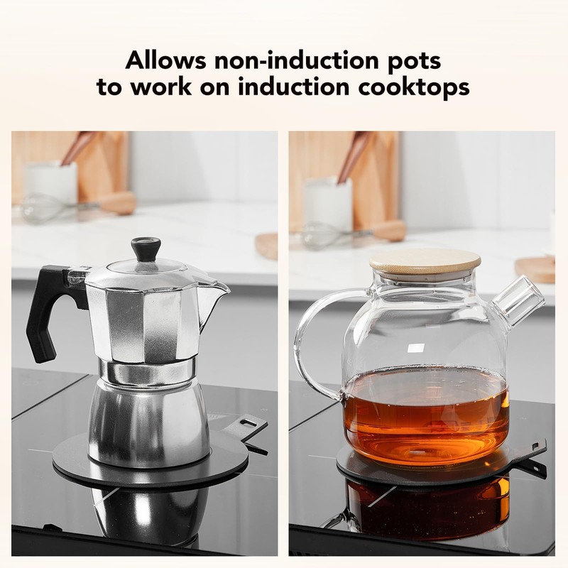 Stainless Steel Heat Diffuser for Electric Glass Gas Ceramic Cooktop,