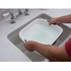 Addis Premium Soft Grip Large Rectangular Washing Up Bowl, 9.5