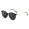 Feisedy B1157 Sunglasses, UV400, UV Protection, Date Glasses, Round Shape,