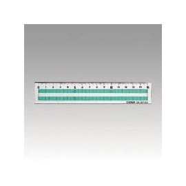 Crown CR-RR151 Non-Real Ruler Matte Type Scale 5.9 inches (15 cm)