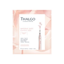 THALGO SOS Mask with Soothing Effect Shot Mask Repairs and Restores the Skin