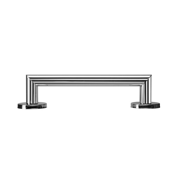 Croydex AP506105 300mm Modern Safety Support Rail Stainless Steel Grab Bar for Bathroom, Chrome