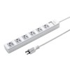 Sanwa Supply TAP-SH3625MG3P Shutter Tap (3P, 6, 8.2 ft (2.5