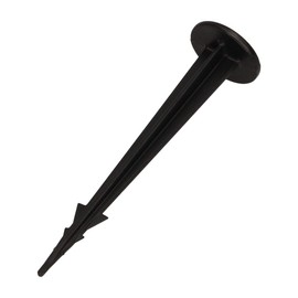 Garden - 50 x Weedproof Fabric Anchors and Nails - UV Resistant Plastic - 100mm Length - Rustproof - Flat Head for Stability and Grip