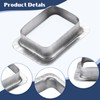 VYH 3" x 4" Rain Gutter Downspout Drop Outlet Aluminum