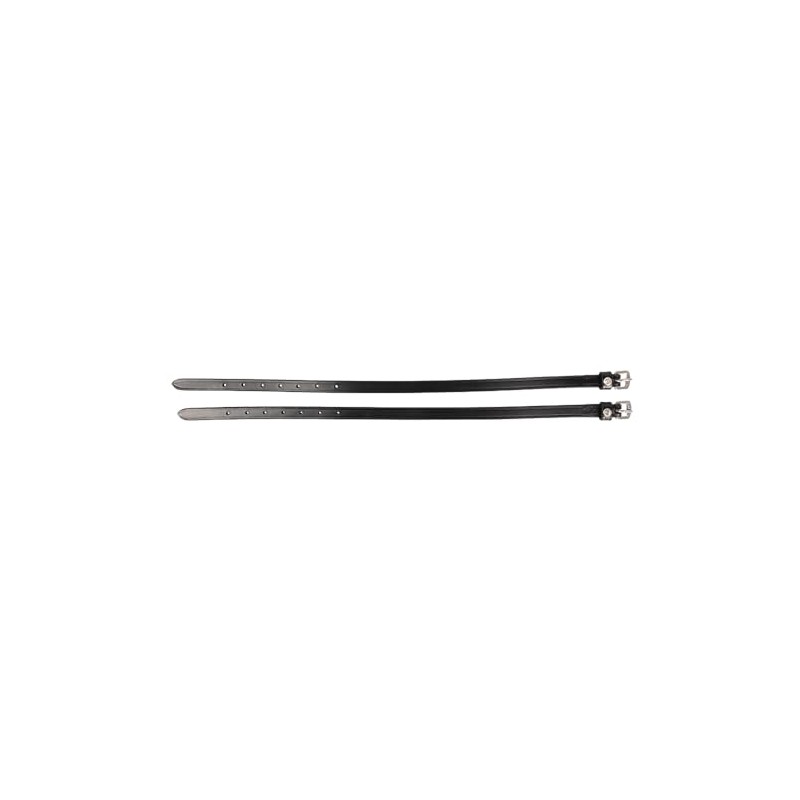 Hy Rhinestone Leather Spur Strap (One Size) (Brown)
