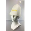 GMMH® Sauna Hat Sauna Cap Felt Cap 100% Cotton Sauna