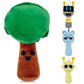 Philoctes Sprunki Plush-A, 25 cm Plushies Horror Music Game Cuddly Toy, Incrediboxes Stuffed Toy, Toy Figure Toy for Girls and Boys, Children's Toy for Fans and Collectors from 15 Years