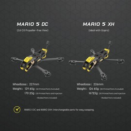 SpeedyBee Mario 5 Frame Mario 5 XH 04 Advanced Version