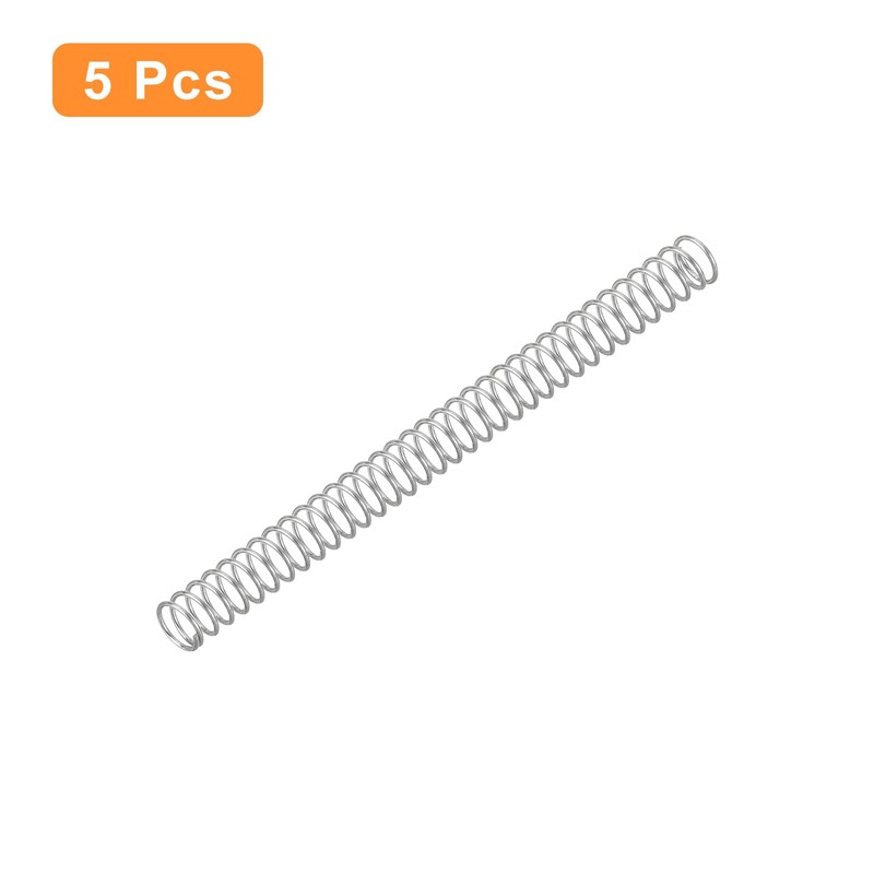 QUARKZMAN Pack of 5 Compression Springs, 0.4 x 4 x