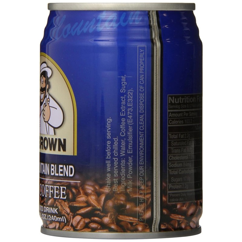 Blue Mountain Mr. Brown Blue Mountain Coffee, 8.12 Fl Oz