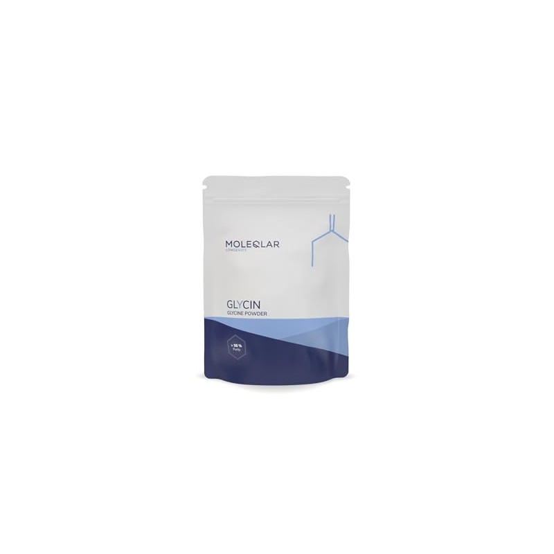 MoleQlar Glycine Powder 300 g - Certified and Pure Glycine