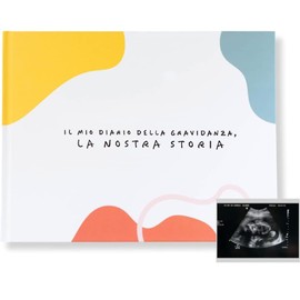 ADEGO Diario della Gravidanza per Mamma - Album dei Ricordi per Future Mamme - Libro Gravidanza da Compilare con Spazio Foto e Pensieri Settimanalmente