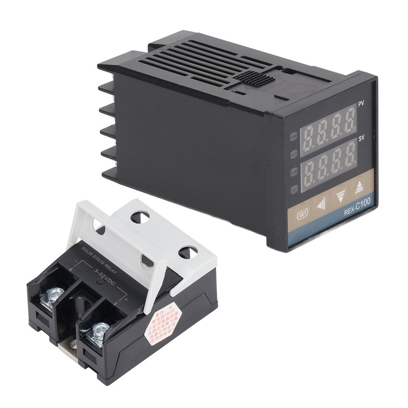 PID Thermostat Temperature Controller Set 0‑400℃ Thermostat Temperature Controller with