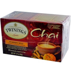 TWINING TEA TEA CHAI PMPKN SPICE, 20 BG