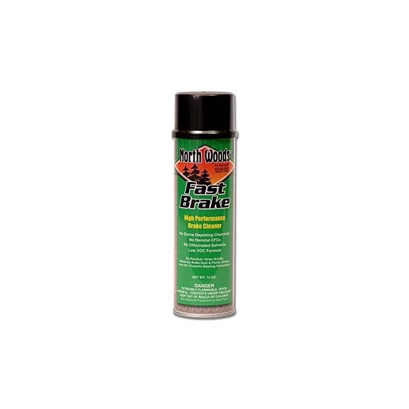 North Woods Fast Brake - High Performance Brake Cleaner (Pack