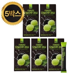 Real Dangdang 리얼당당 오늘하루매실 5박스 구성 (박스당 14포 총 70포) Real Dangdang Today’s Plum 5 Box Set (14 Sachets per Box, Total 70 Sachets)
