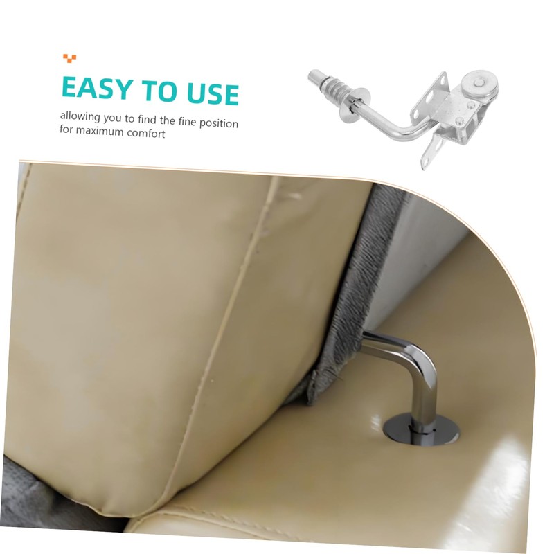 Operitacx 2Pcs Adjustable Sofa Headrest Hinge Mechanism for Enhanced Comfort