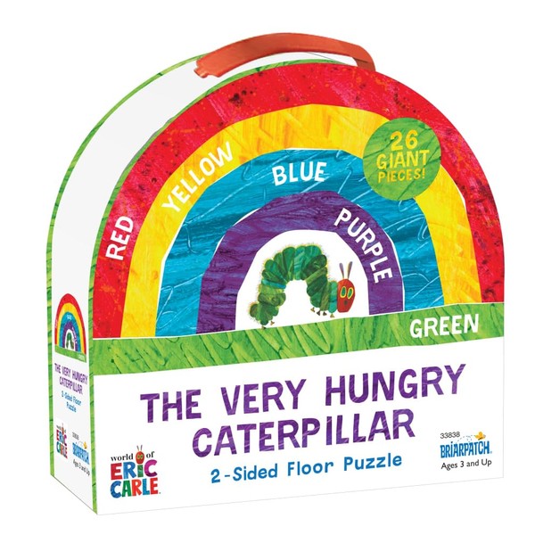 Briarpatch The World of Eric Carle The Very Hungry Caterpillar 2-Sided Floor Puzzle, Grades PreK + (UG-33836)