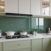 VaryFloral Emerald Green Terrazzo Contact Paper Peel and Stick Countertops