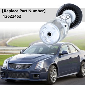 NBWIYQP 12622452 Supercharger Belt Tensioner Compatible with 2012 2013 2014 2015 Camaro 2009 2010 2011 2012 2013 2014 2015 CTS