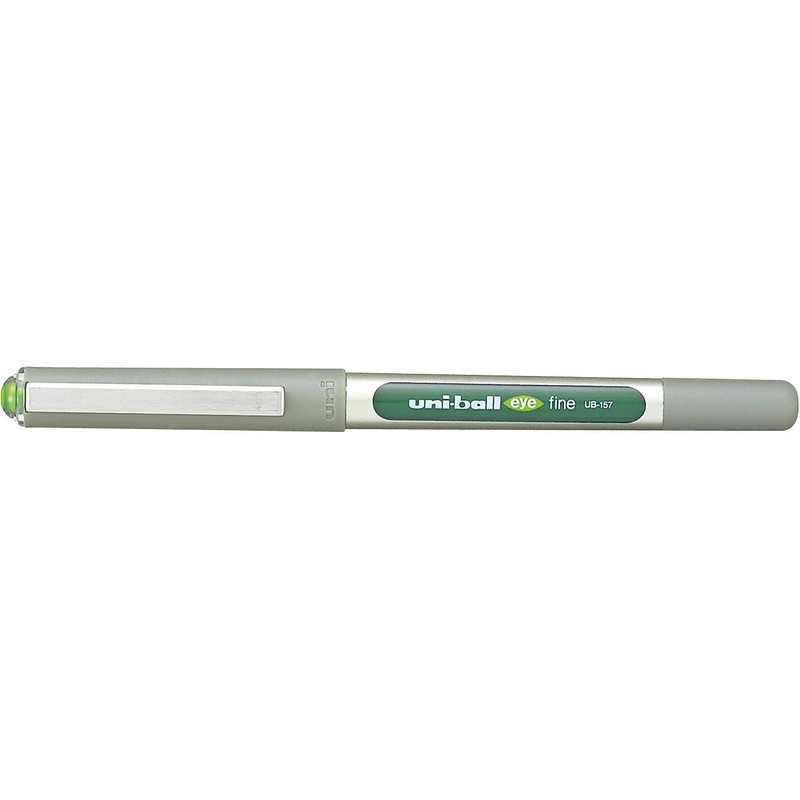 Uni-ball 148184 0.4 mm"Eye Design" Ink Roller - Green