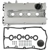 Aluminum Engine Valve Cover Kit with Gasket, Bolts, Oil Filler