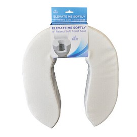 Blue Jay Toilet Seat Raised Comfort Cushion 4 High