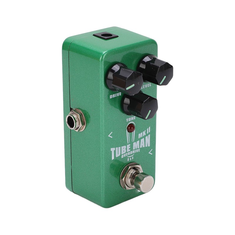 Guitar Effect Pedal TUBE MAN Overdrive Mini Adjustable Instrument Accessory