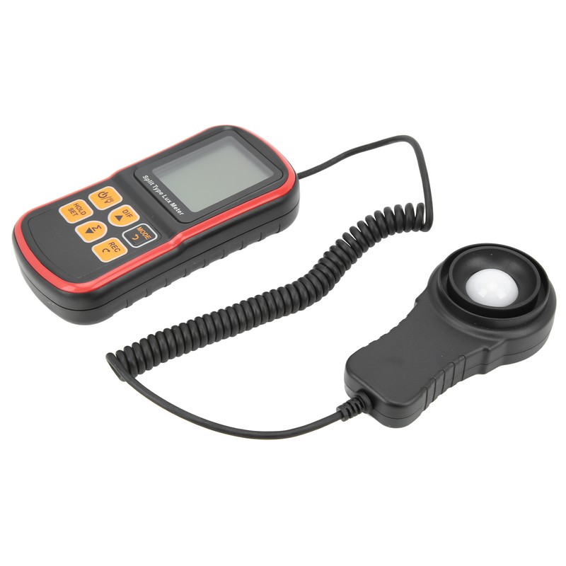 1030 Light Meter Split Digital Illuminance Meter with Temperature Measurement