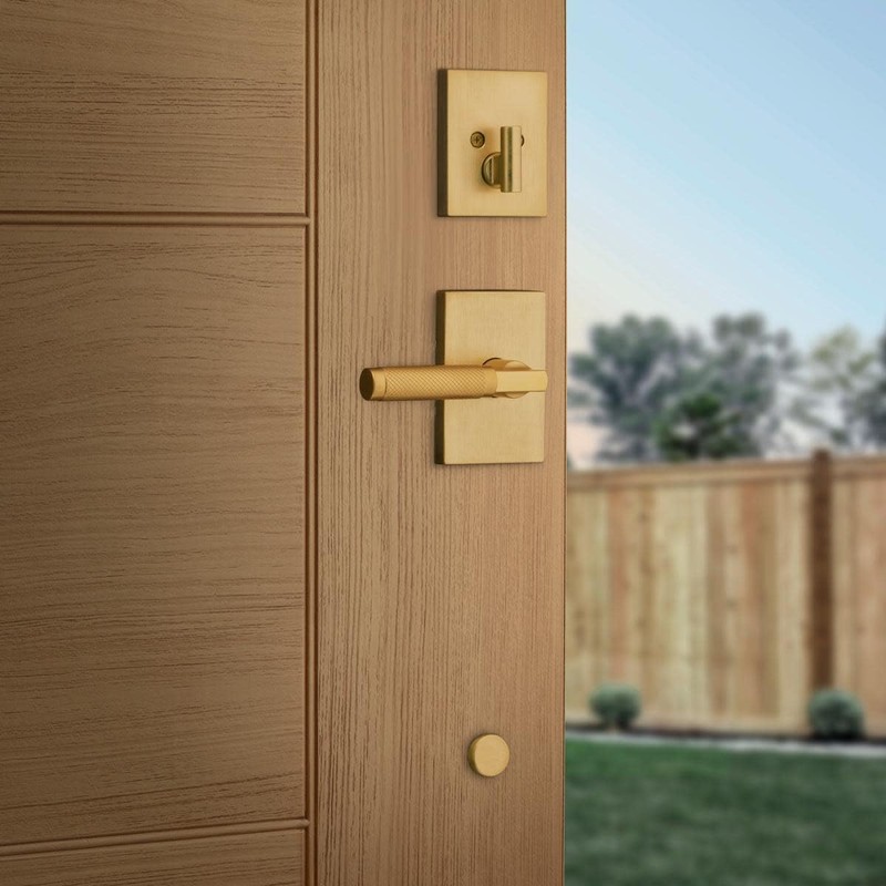 Kwikset 971PVLRCT Prava Lever Keyed Entry Interior Pack with Rectangle