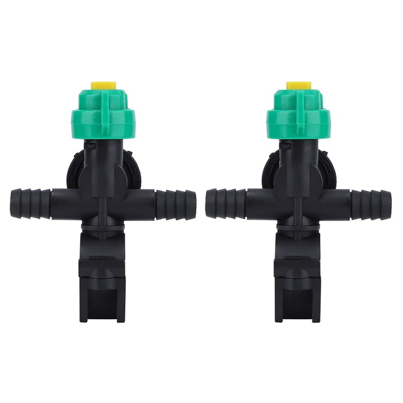 Sprayer Boom Nozzles Nozzle Tip,2Pcs External Thread Agricultural Sprayer Fan