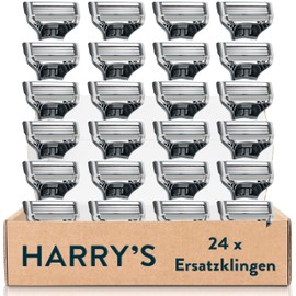 Harry’s Rasierklingen für Männer – 24 Ersatzklingen mit Präzisionstrimmer, 5 Anti-Reibungsklingen, Ersatzklingen Rasierer, Rasierklingen für Herren, Nassrasierer Klingen, Rasier Klingen Männer