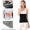 AIDIER Unisex Thermal Plush Lumbar Warmer Soft Elastic Knit Lower