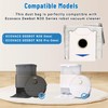 Rediboom Confezione da 12 sacchetti per aspirapolvere compatibili con Ecovacs