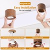GeyouLux LED Surface-Mounted Spotlight, Dimmable, Extra Flat & 30° Swivel,