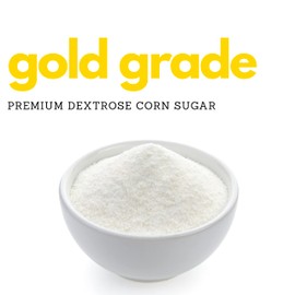 Dextrose Powder Corn Sugar (100g)| Packed in Canada|100% All-Natural, Non-GMO, Gluten-Free Flavor Enhancer| Priming Sugar; Natural Sweetener; Sugar Replacement| Used for Homebrewing, Winemaking, Cooking, Baking and Bottling| by Elo’s Premium